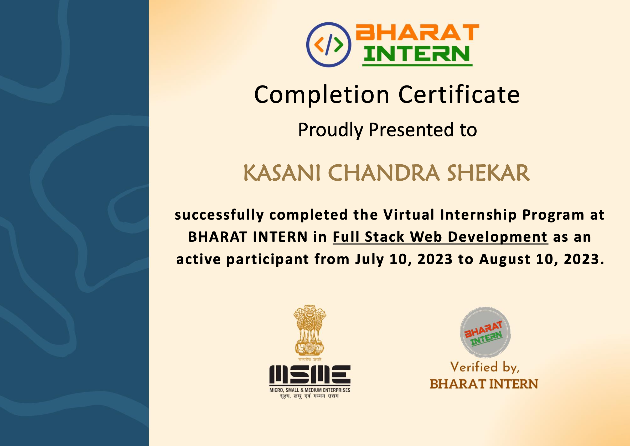 Certificate 2